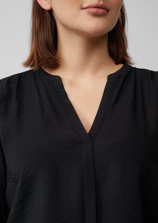 Immagine prodotto s.Oliver Bluse Strukturierte Bluse aus Viskosemix mit Raffung (44)
