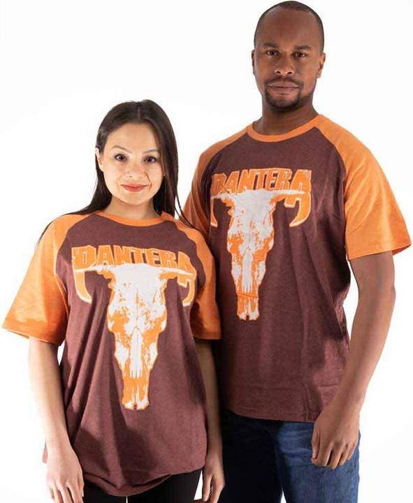 Immagine prodotto Pantera Skull (BrownOrange) Raglan (S)