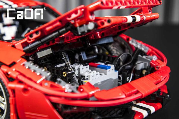 Actual product image Cada MASTER Red Super Car 1:8 incl Power System