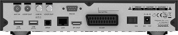 Produktbild Ferguson Ariva 255 Combo S (DVB-T2, DVB-S2, DVB-S)