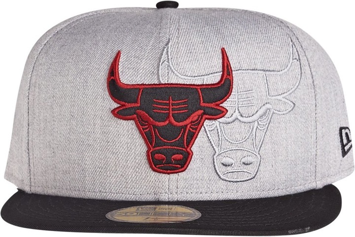 Produktbild New Era 59Fifty Cap - SCREENING Chicago Bulls grau - 7 1/8 (7 1/8)