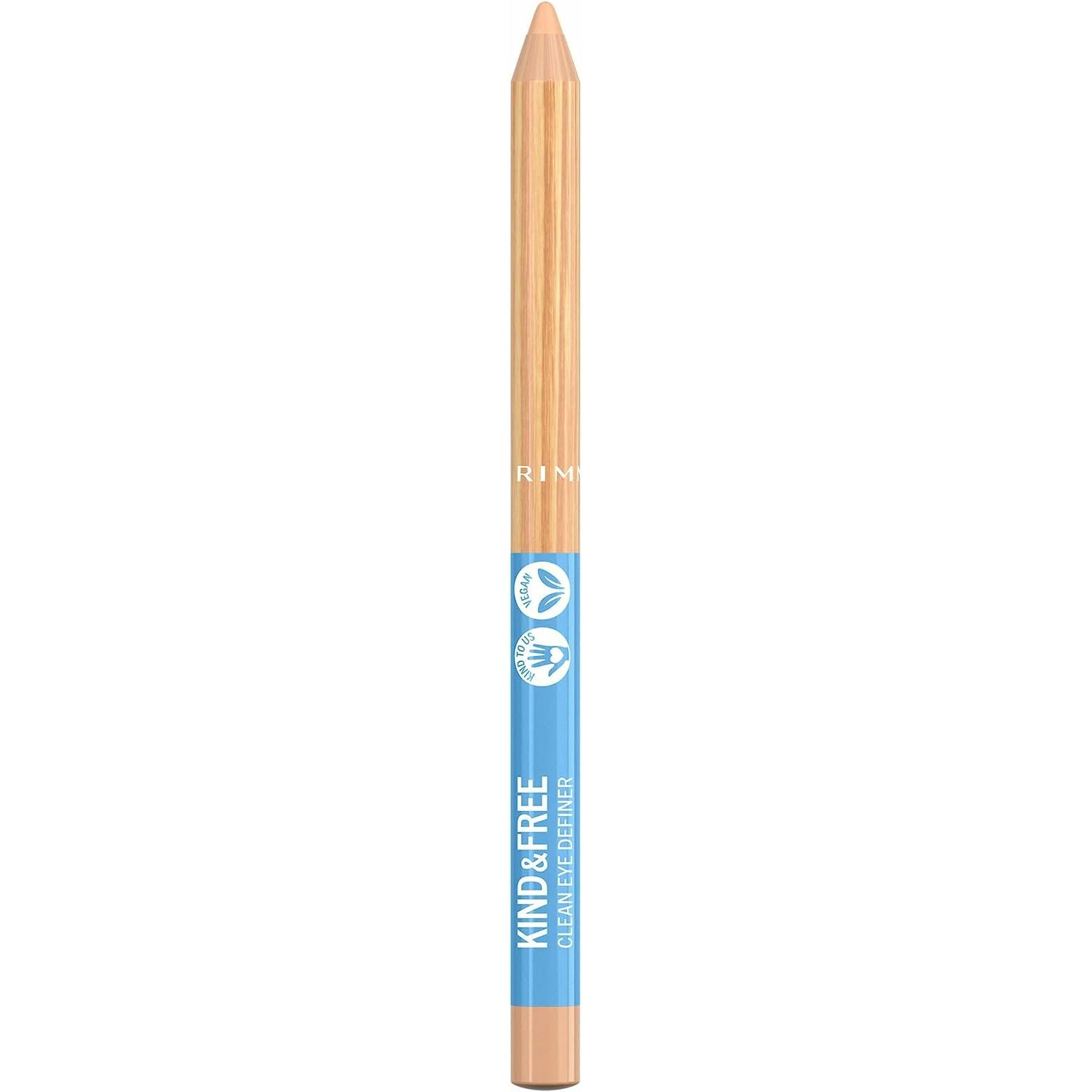 Rimmel London, Eyeliner + Kajal, Kind & Free Clean Eye Definer (Nº 005-creamy white)