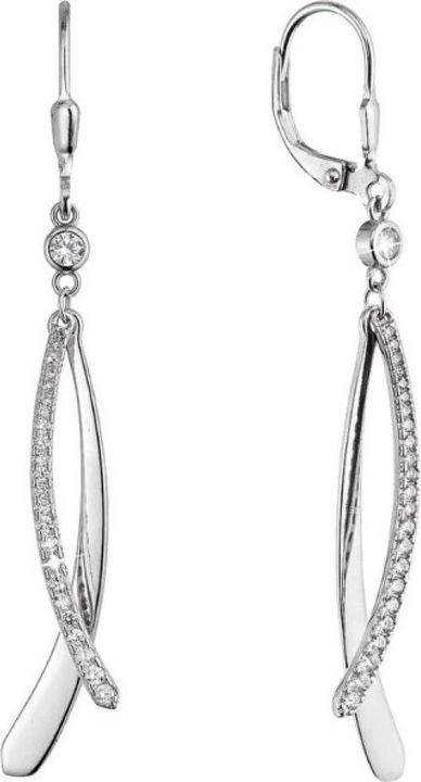 Immagine prodotto Evolution Group - Elegant long earrings with zircons 11540.1