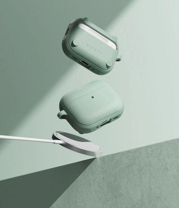 Actual product image Ringke Onyx Magnetic Magsafe Apple Airpods Pro 3 Mint (Charging case cover)