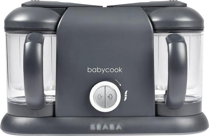 Beaba Babycook Plus Grinder-Steamer 4in1, Dark Grey