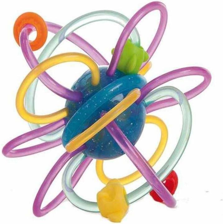 BigBuy Babyrassel und Beissring Ringe Flexibel 12 cm (Ø 12 cm)