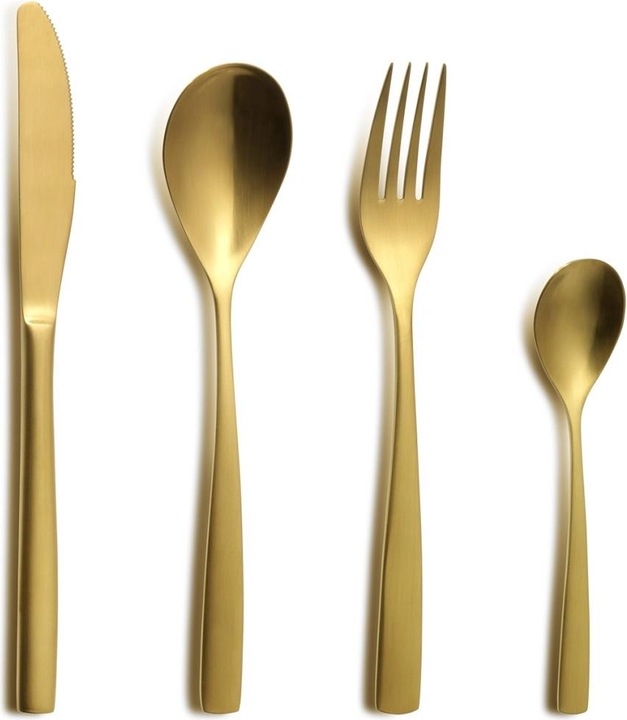 Produktbild Comas Barcelona Kuchengabel 18/0 Gold matt (Gabel)