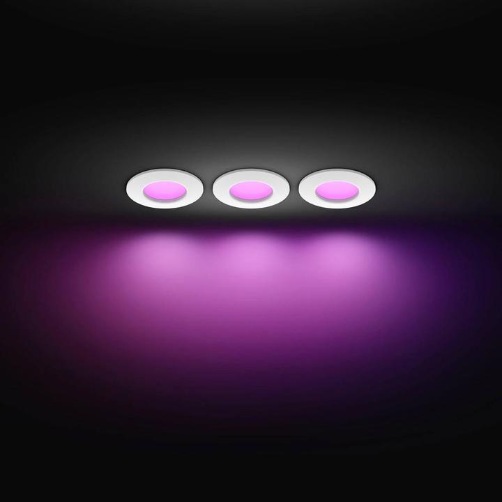 Actual product image Philips Hue White & Color Ambiance Slim Recessed (650 lm)