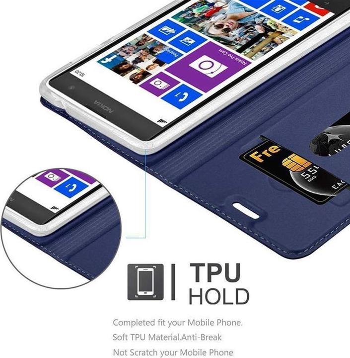 Actual product image Cadorabo Book Classy Style Cover (Nokia Lumia 1020)