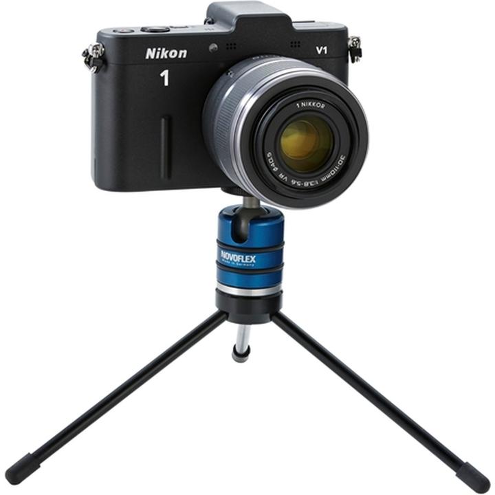 Actual product image Novoflex Micro tripod (Micro Pod + Ball 19) complete (Metal)