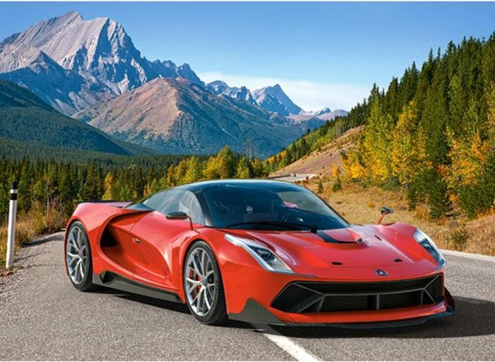 Actual product image Castorland Mountain Ride, Puzzle 200 pieces (200 pieces)