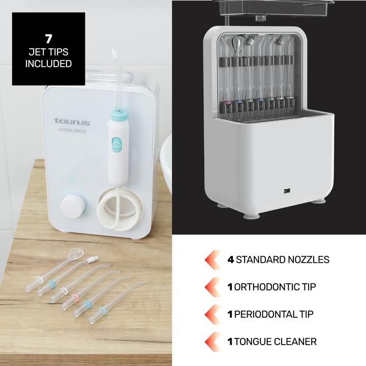 Image du produit Taurus Oral Irrigator HYDRA SMILE 600ML 4BOQ 10V