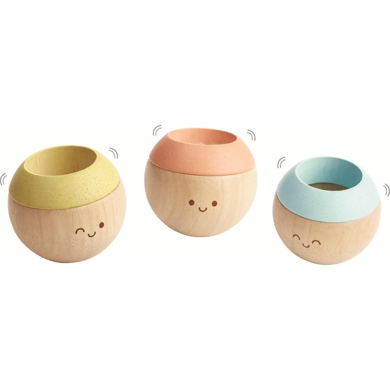 Plantoys: Anello Tattile e Palline Sensoriali Pastello