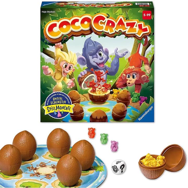 Image du produit Ravensburger Coco Crazy (Allemand, 2 - 8 Joueur)