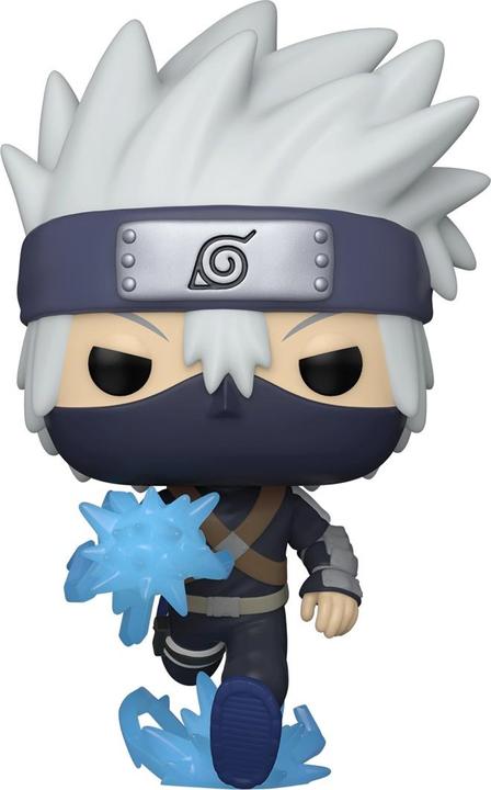 Actual product image Funko Pop! Naruto Young Kakashi (1199) GITD EXM