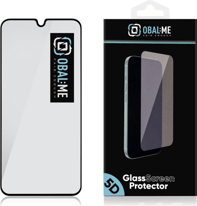 Produktbild iLike Protective glass - OBAL:ME 5D Glass Screen Protector for Samsung Galaxy A16 4G/5G Black (1 Stk., Samsung Galaxy A16)