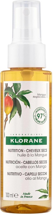 Immagine prodotto Klorane Olio nutriente per capelli al mango (100 ml)
