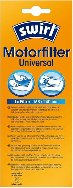 Produktbild Swirl Motorfilter Universal 01