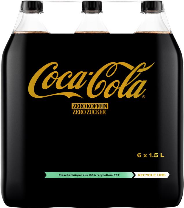 Actual product image Coca Cola Zero Free (6 x 150 cl)