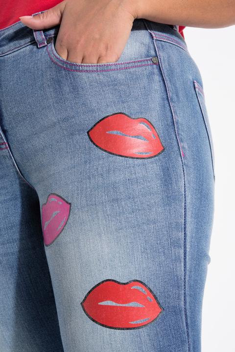 Image du produit Angel of Style 7/8-Jeans Claire, Frauendruck, 5-Pocket (54)