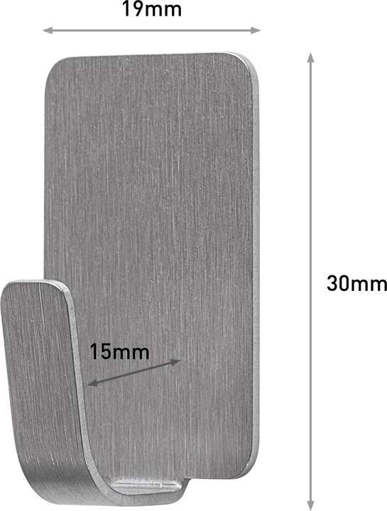 Actual product image Command Metal hook