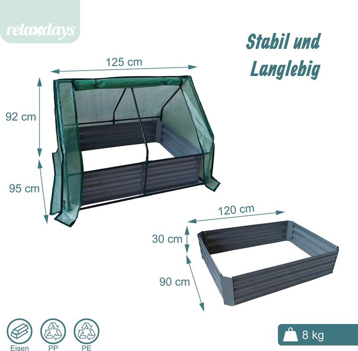 Produktbild Relaxdays Hochbeet