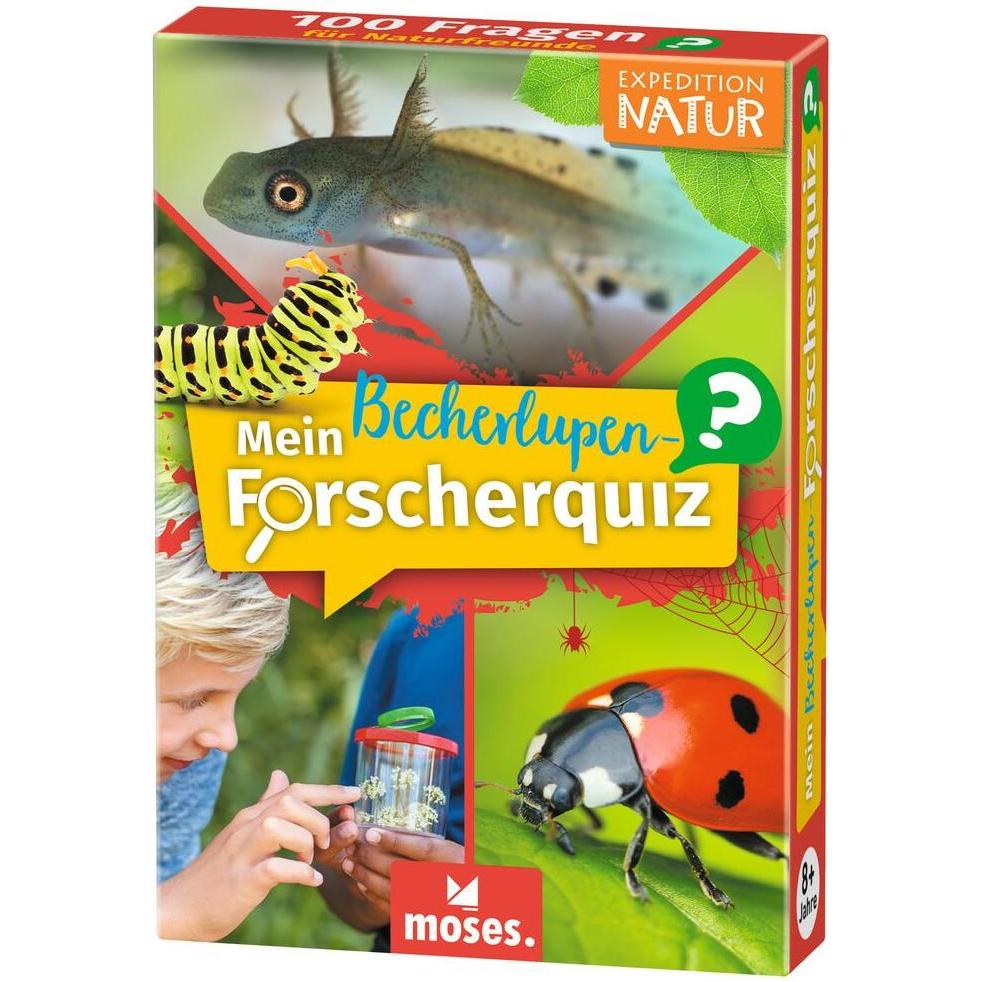 Moses Mein Becherlupen-Forscherquiz (Deutsch)