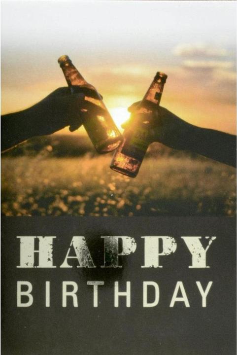 ABC Geburtstagskarte Cheers (1 Stk.)