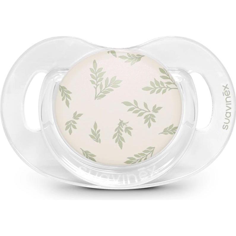 Suavinex, Ciuccio, 308934-SMOCZEK fizjologiczny SX PRO SILIKONOWY 6-18M ZIELONY POETRY (6 - 18 Mesi)