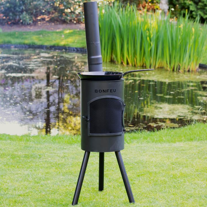 Produktbild Bonfeu BonGiano SP Gartenkamin Schwarz