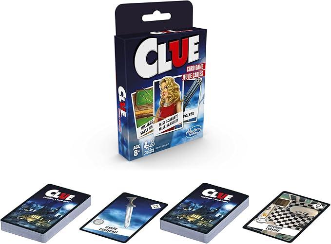 Actual product image Hasbro Gaming Cluedo Card Game (Norwegian, Danish)