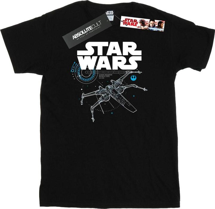 Image du produit Star Wars - T-shirt THE LAST JEDI X-WING - Homme (S)