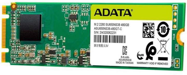 Produktbild Adata Ultimate SU650 - 480 GB SSD - intern - M.2 2280 (480 GB, M.2 2280)