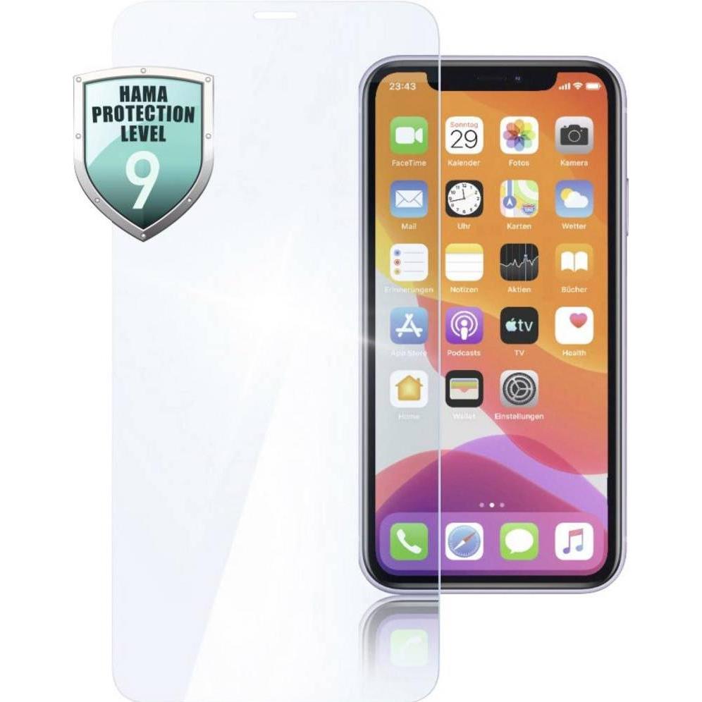 Hama Premium Crystal Glass (1 Stück, Apple iPhone 12 mini), Smartphone Schutzfolie, Transparent