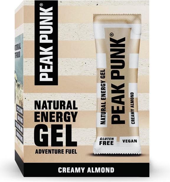 Produktbild Peak Punk Natural Energy Gel (Almond, Cream, 12 Stk., 300 g)