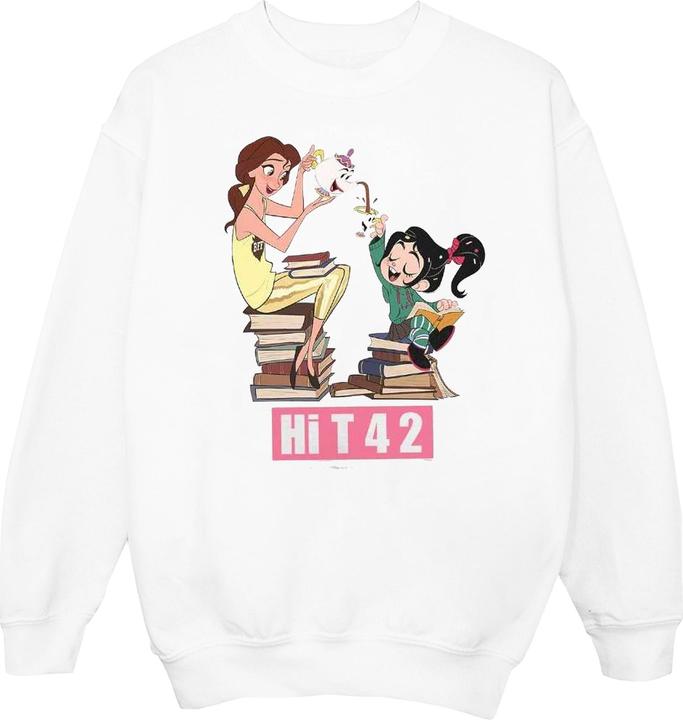 Produktbild Disney Wreck It Ralph Belle And Vanellope Sweatshirt Mädchen (140, 146)