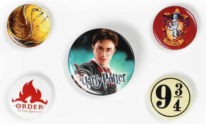 Actual product image Gryffindor Pin Set 5Pack