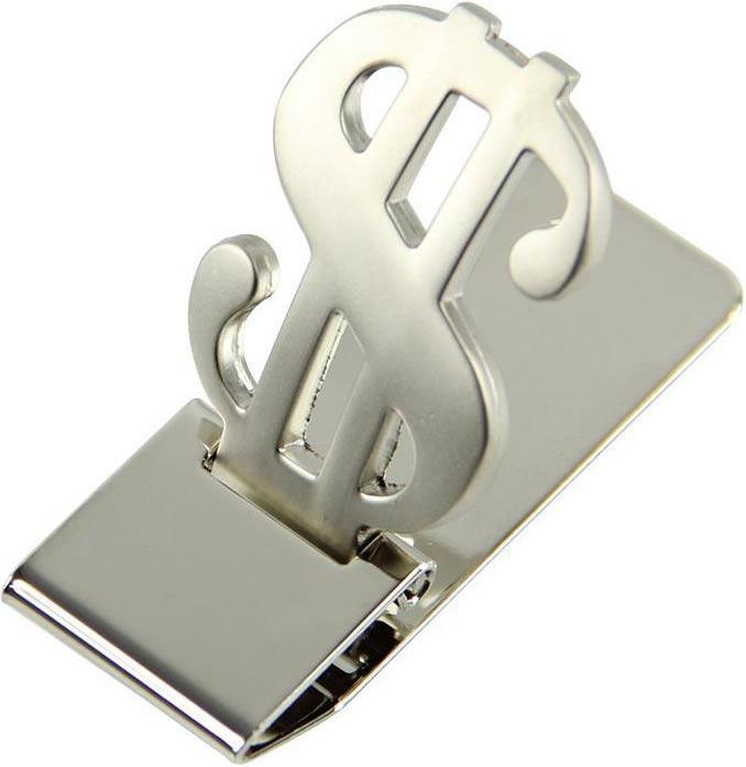Produktbild JTI Geldscheinklammer mit Dollar-Symbol - Edelstahl
