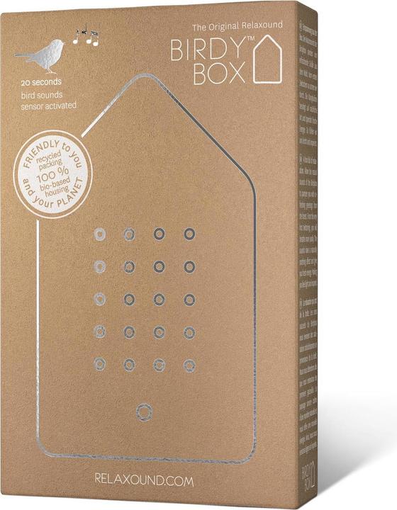 Image du produit Zwitscherbox Birdy-Box (7,5 x 2,5 x 12,5 cm)