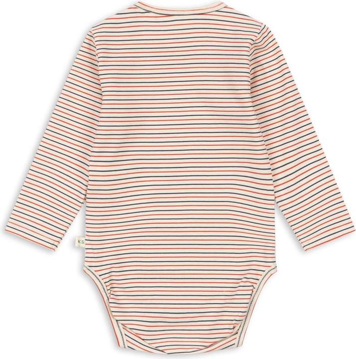 Produktbild Konges Slojd Basic Langarm Body Stripe Tricolore (80)