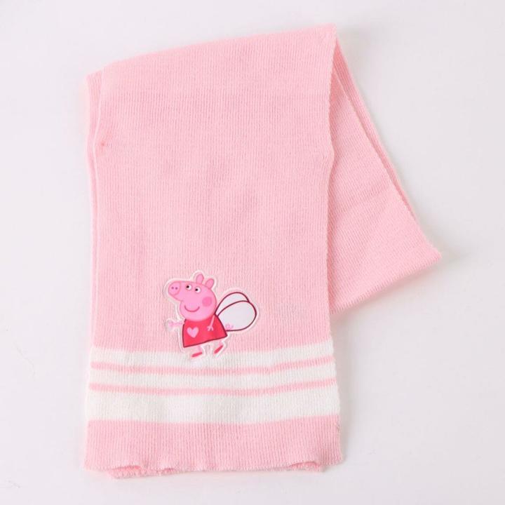 Actual product image Cerdá Peppa Pig winter set snood hat gloves