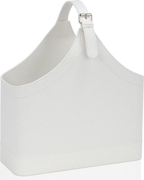 Actual product image Andrea Lorry magazine rack & basket - White