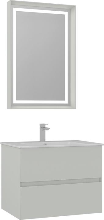 Produktbild Homitis Nest 71 v2 Bathroom Cabinet With Sink & Mirror Set (2 Pieces)