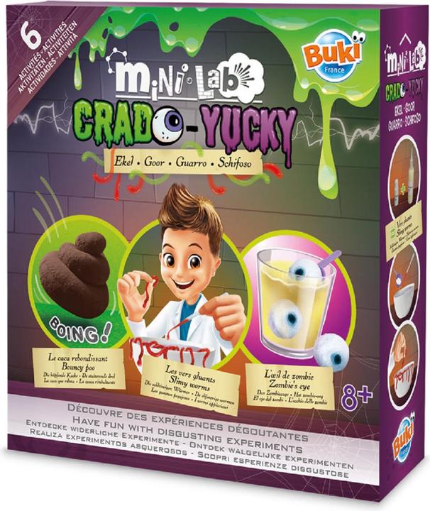 Buki Εκπαιδευτικό Παιχνίδι Mini Lab - Yucky Science BK3017