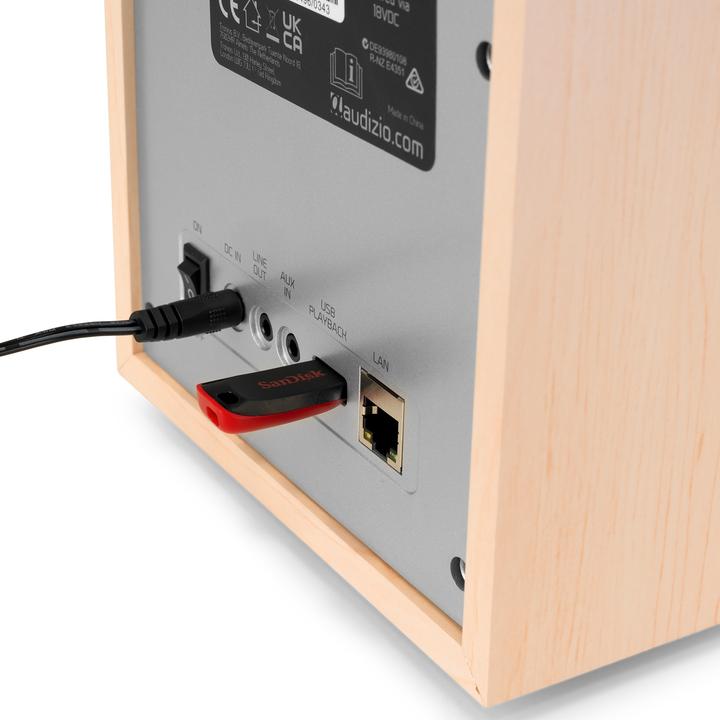 Immagine prodotto Audizio Internetradio - Canzo - FM & DAB radio - Bluetooth - Afneembaar frontpaneel - (DAB, FM, Web radio, Bluetooth, WiFi)