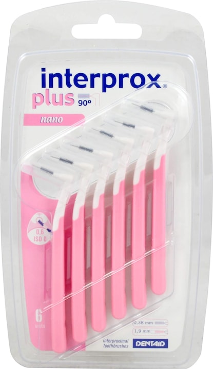 Actual product image Interprox plus nano (6 x, 0.60 mm)