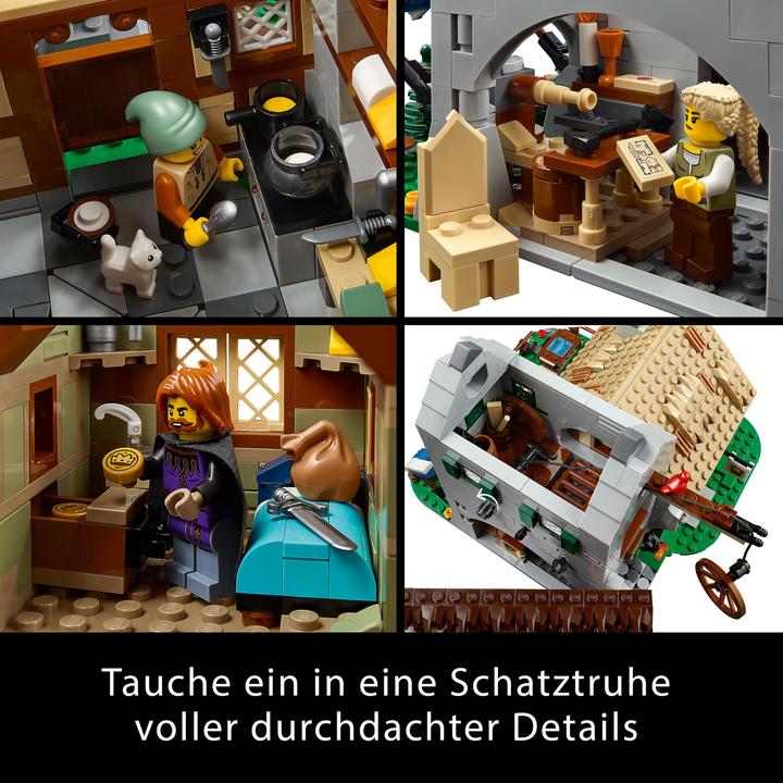 Produktbild LEGO Mittelalterlicher Stadtplatz (10332, LEGO Icons, LEGO Seltene Sets)