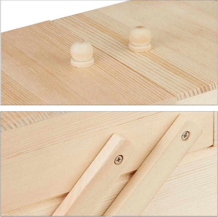 Actual product image Relaxdays Sewing box wood