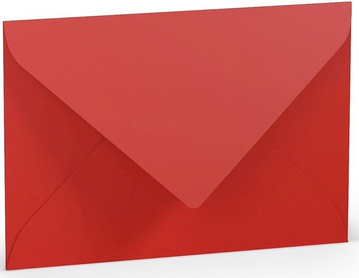 Image du produit Magni 220720526 - Coloretti Enveloppes, 80 g/m², DIN B6, coquelicot, 5 pièces (B6, 5 x)