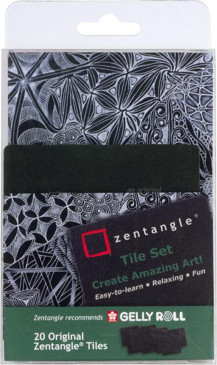 Produktbild Sakura Zentangle Toolset Schwarz (9 x 9 cm, Speziallineatur)